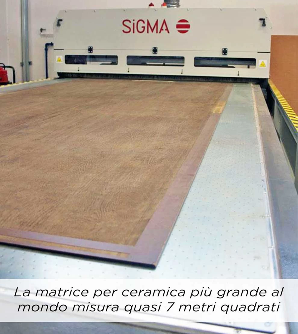 Pantografi CNC per la produzione di stampi per piastrelle